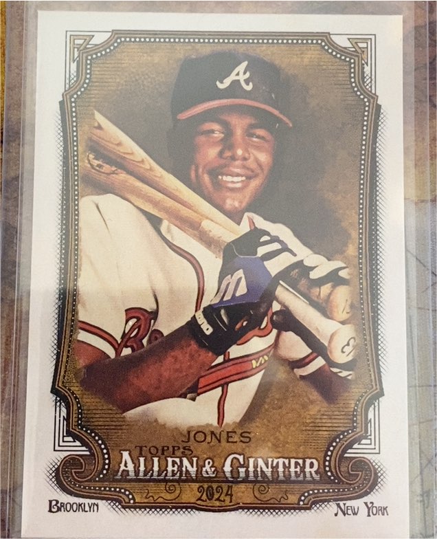 2024 Topps Allen & Ginter #349 Andruw Jones — front