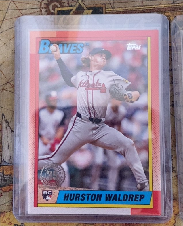 2025 Topps Series 1 #T90-18 Hurston Waldrep — front