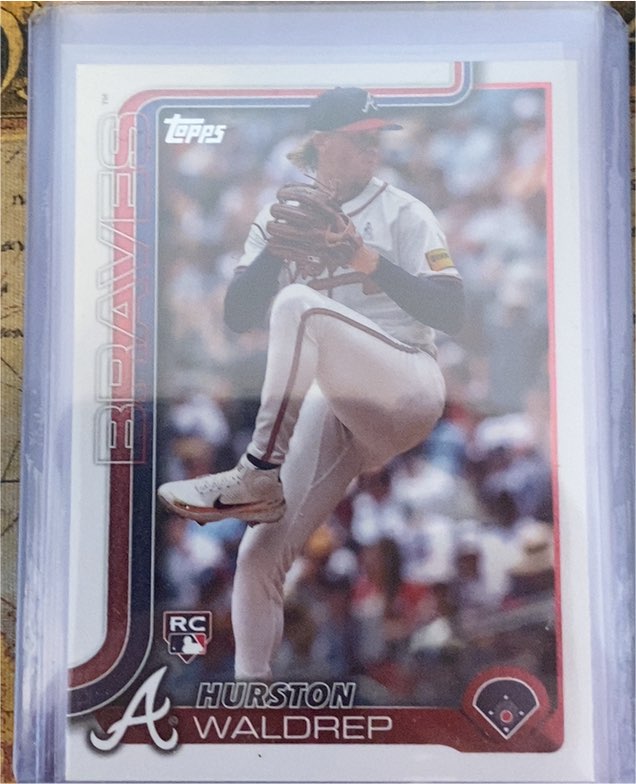 2025 Topps Series 1 #253 Hurston Waldrep — front