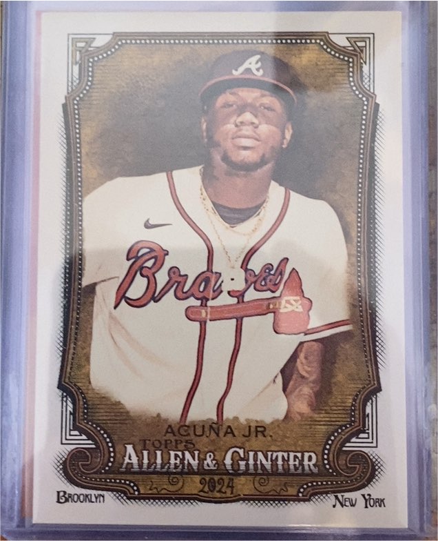 2024 Topps Allen & Ginter #20 Ronald Acuna Jr. — front