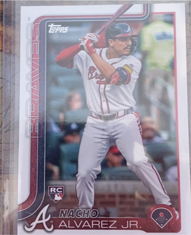 2025 Topps #223 Nacho Alvarez Jr. — front