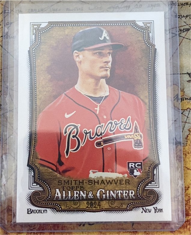 2024 Topps Allen & Ginter #27 AJ Smith-Shawver — front
