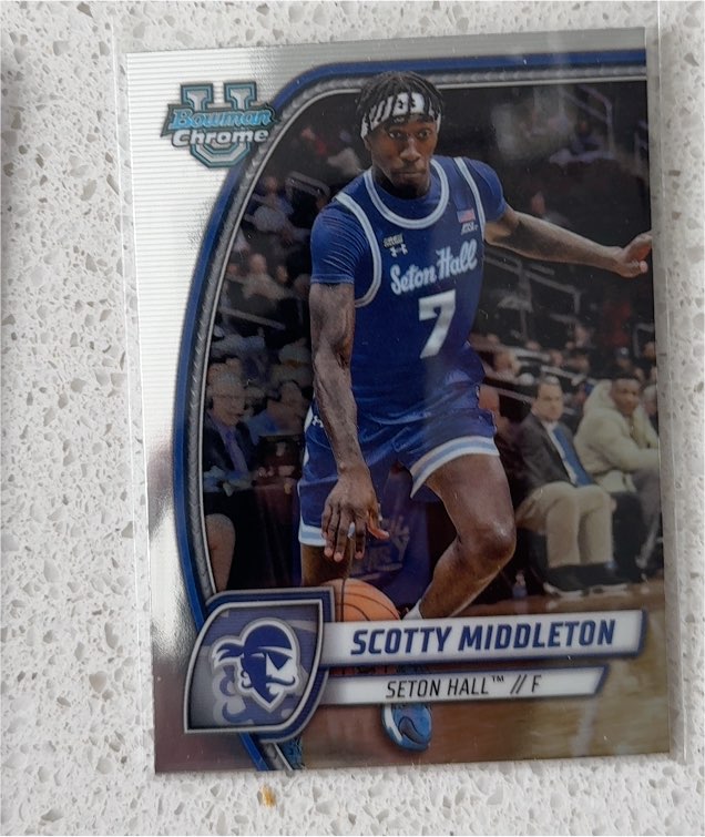 2024-25 Bowman Chrome University #94 Scotty Middleton — front
