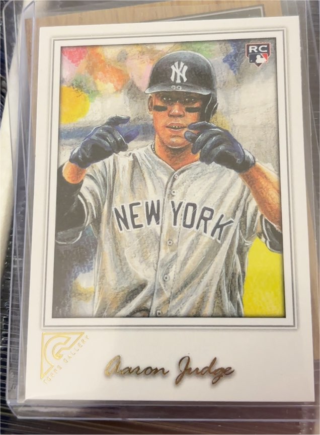 2017 Topps Gallery #117 Aaron Judge — front