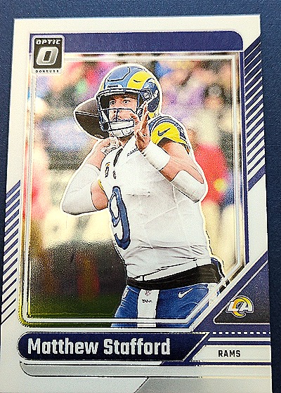 2024 Donruss Optic #113 Matthew Stafford — front