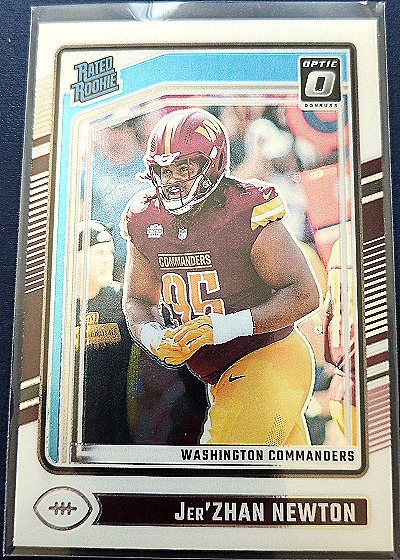 2024 Donruss Optic #252 Jer'Zhan Newton — front