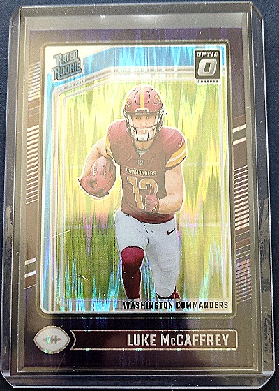 2024 Panini Donruss Optic #268 Luke McCaffrey — front