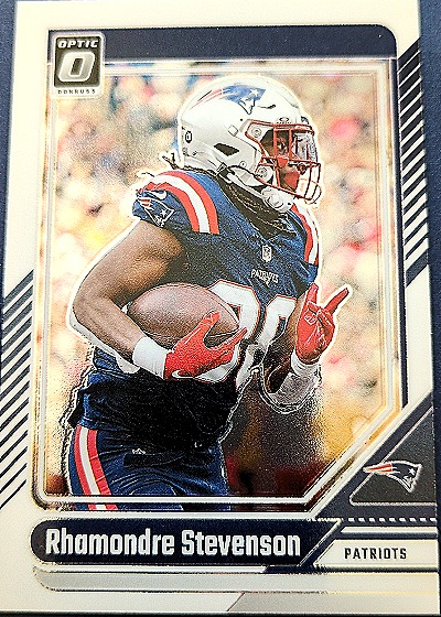 2024 Donruss Optic #134 Rhamondre Stevenson — front