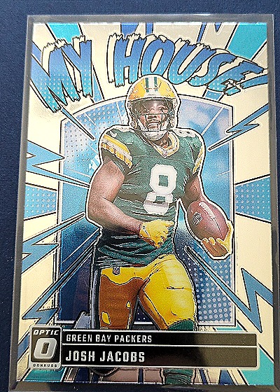 2024 Panini Donruss Optic #4 Josh Jacobs My House — front