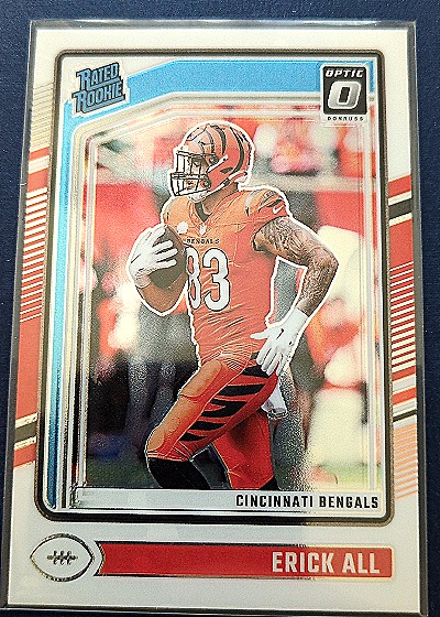 2024 Donruss Optic #233 Erick All Jr. — front