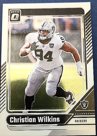 2024 Donruss Optic #104 Christian Wilkins — front