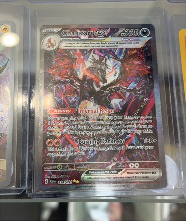 2024 Pokémon TCG Paldean Fates #234 Charizard EX — front