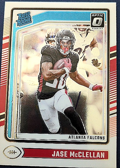 2024 Panini Donruss Optic #243 Jase McClellan — front