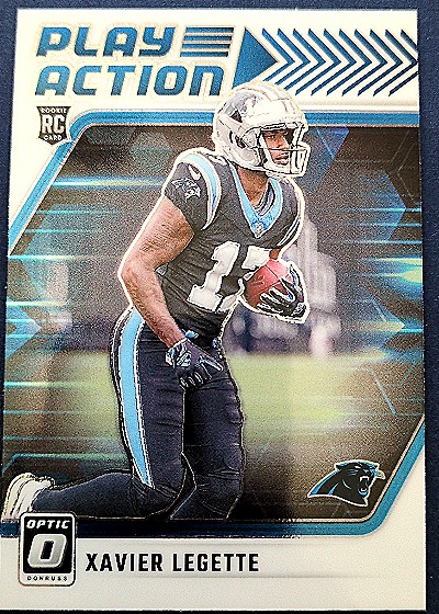 2024 Panini Donruss Optic Play Action #10 Xavier Legette — front