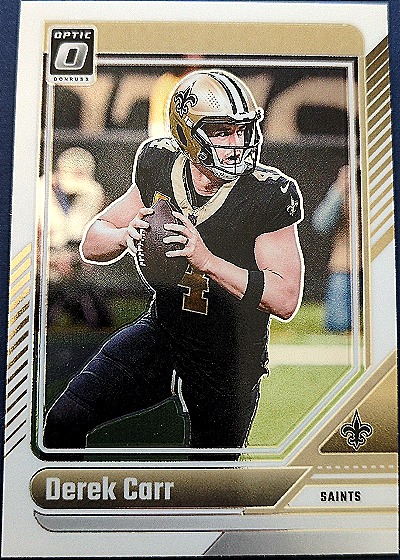 2024 Donruss Optic #139 Derek Carr — front
