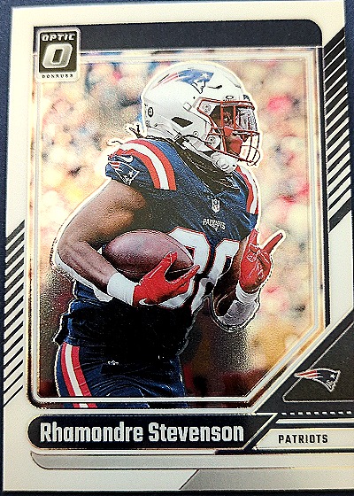 2024 Donruss Optic #134 Rhamondre Stevenson — front