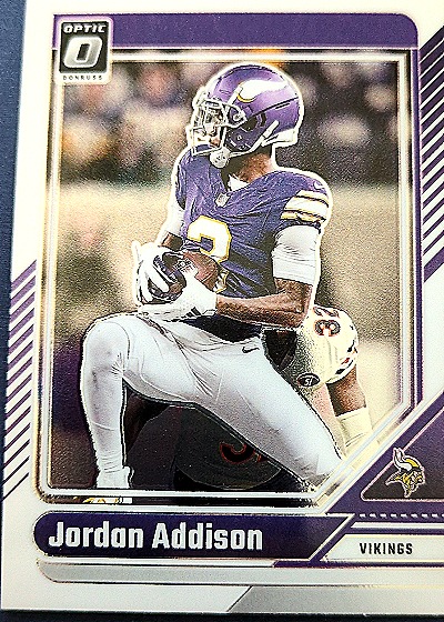 2024 Donruss Optic #129 Jordan Addison — front