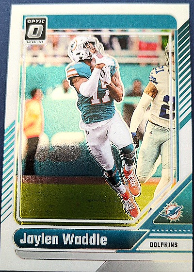 2024 Panini Donruss Optic #124 Jaylen Waddle — front