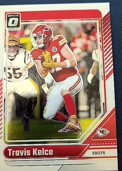 2024 Donruss Optic #98 Travis Kelce — front