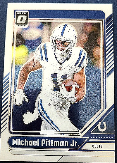 2024 Donruss Optic #85 Michael Pittman Jr. — front