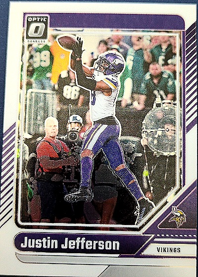 2024 Donruss Optic #130 Justin Jefferson — front