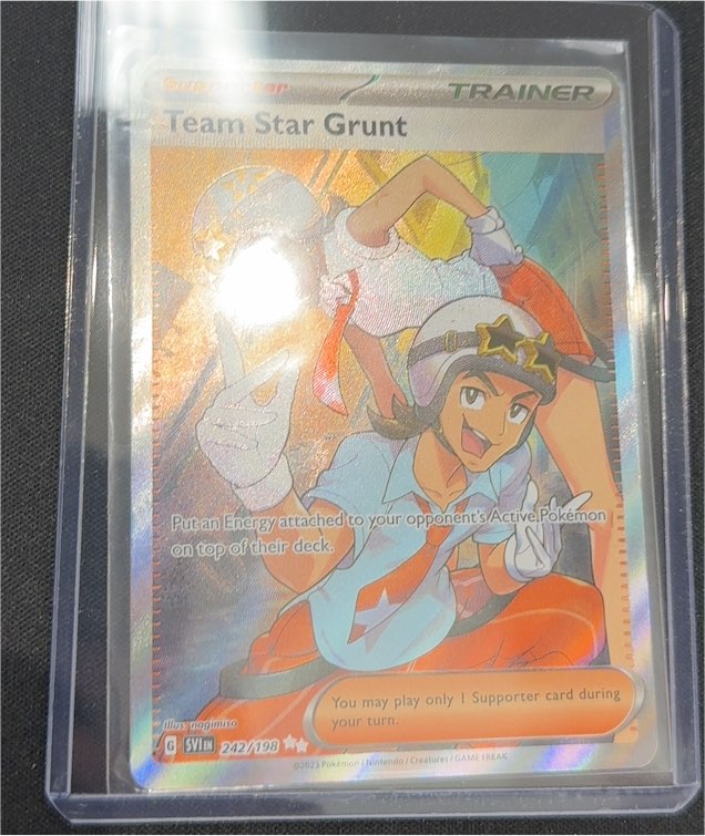 2023 Pokémon Scarlet & Violet #242 Team Star Grunt — front