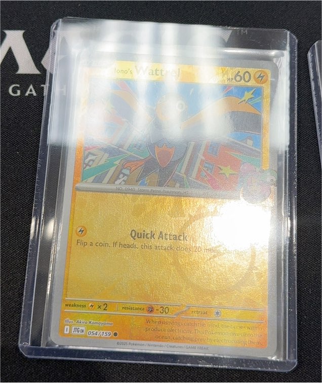 2025 Pokémon TCG JTG #054 Wattrel — front