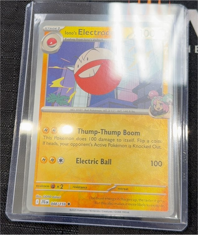 2025 Pokémon TCG Journey Together #048 Iono's Electrode — front