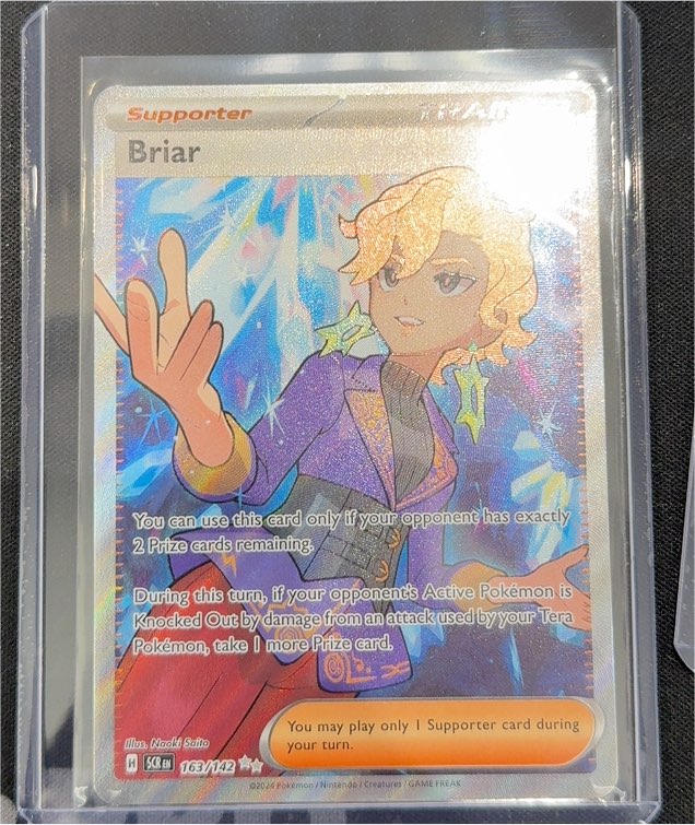 2024 Pokémon Sv07: Stellar Crown #163 Briar — front