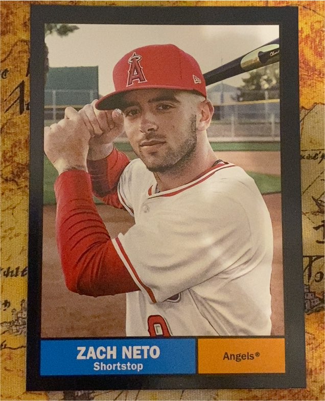 2024 Topps Archives #51 Zach Neto — front