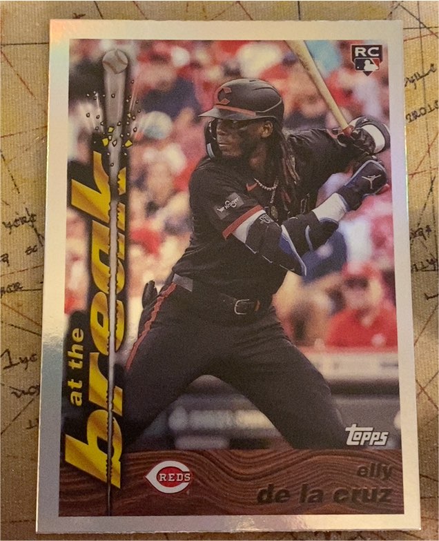 2024 Topps Archives At the Break #95ATB-3 Elly De La Cruz — front