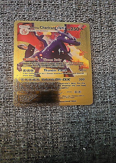 2019 Pokémon Shining Charizard GX #250 — front