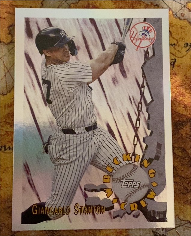 2024 Topps Archives #96WC-9 1996 Wrecking Crew Giancarlo Stanton — front
