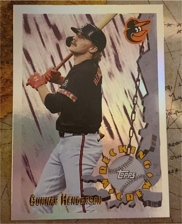 2024 Topps Archives #96WC-3 Gunnar Henderson 1996 Wrecking Crew — front