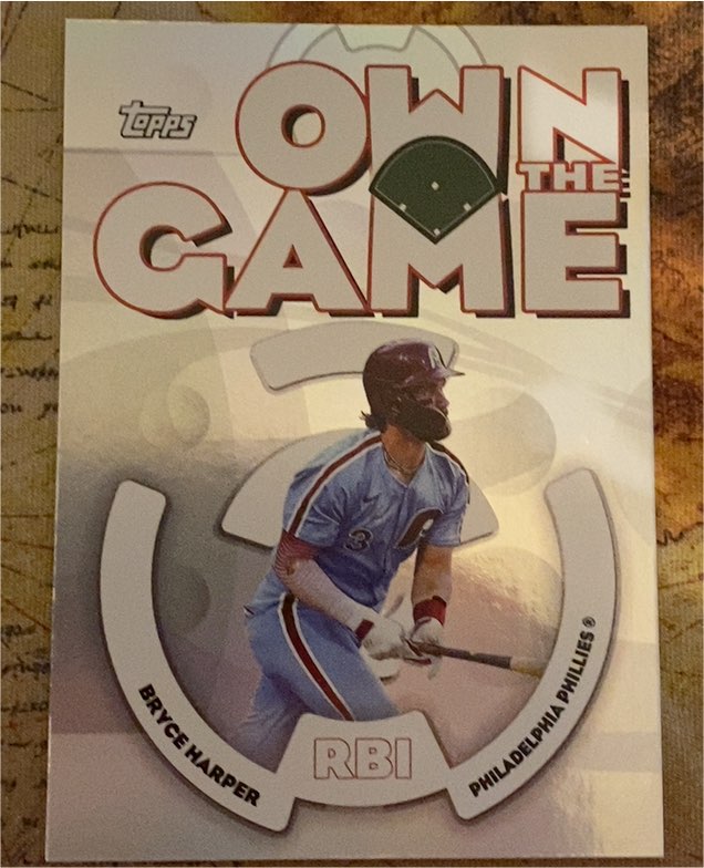 2024 Topps Archives #06OTG-4 Bryce Harper Philadelphia Phillies Own the Game — front