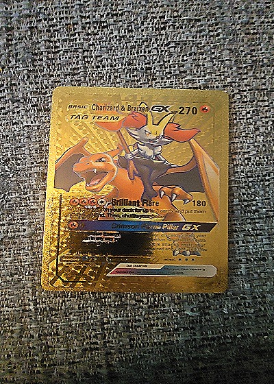 2024 Pokemon Charizard & Braixen GX #270 — front