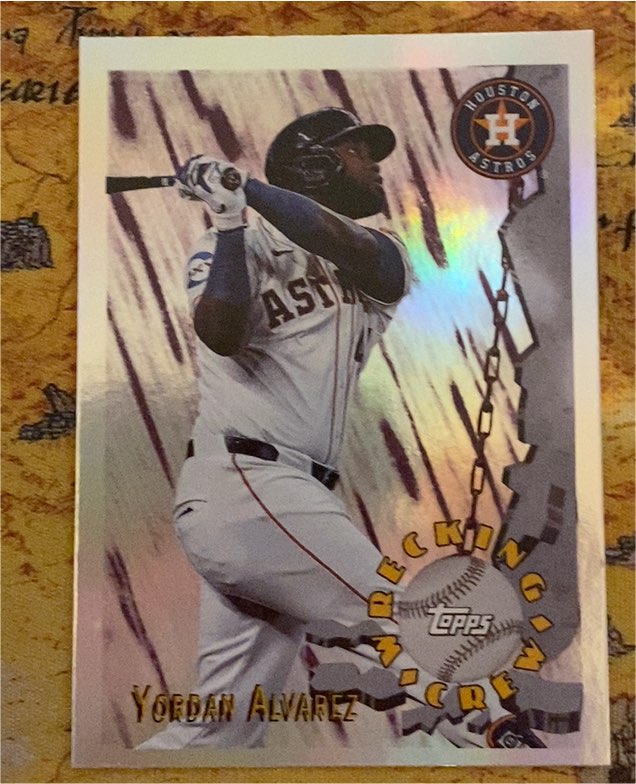 2024 Topps Archives #96WC-25 Yordan Alvarez — front