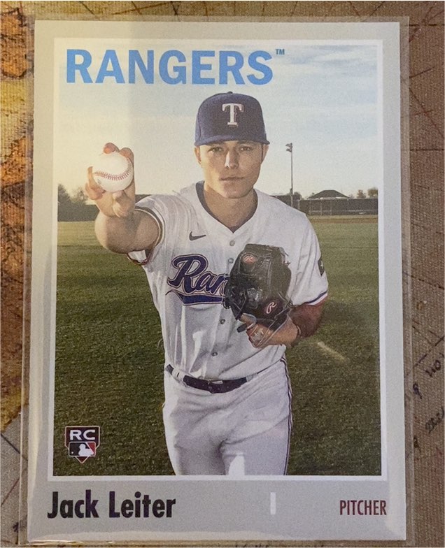 2024 Topps Archives #123 Jack Leiter — front