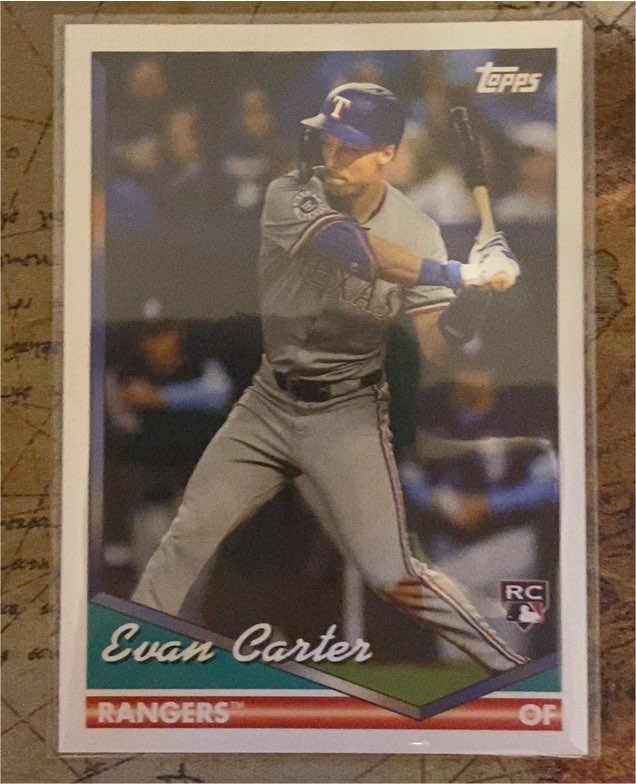 2024 Topps Archives #223 Evan Carter — front