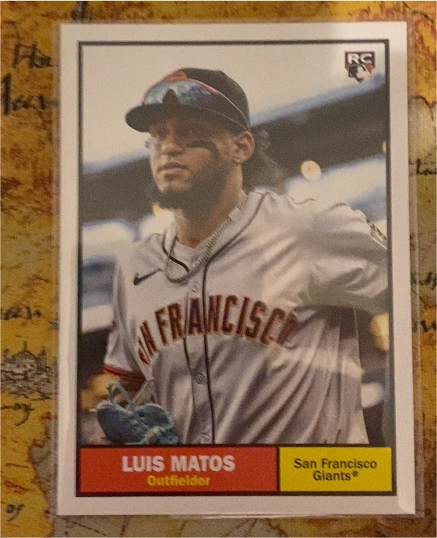 2024 Topps Archives #37 Luis Matos — front