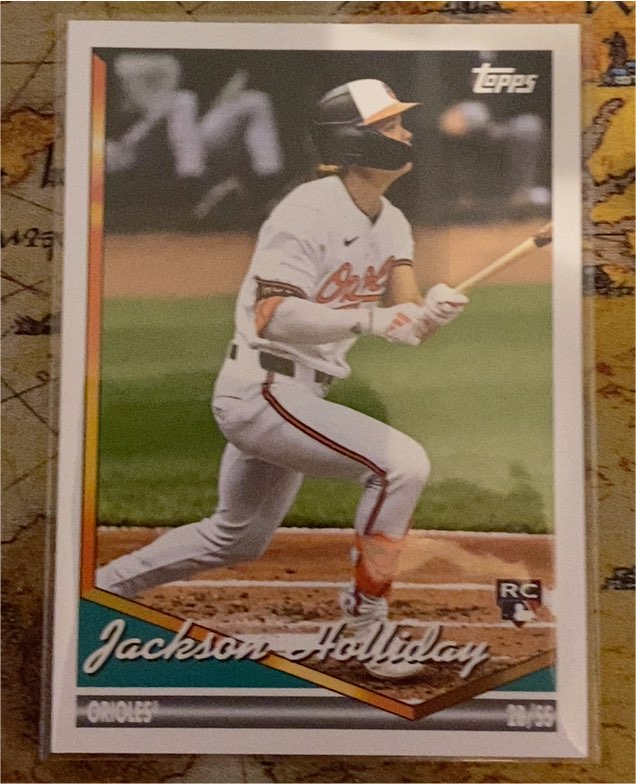 2024 Topps Archives #293 Jackson Holliday — front