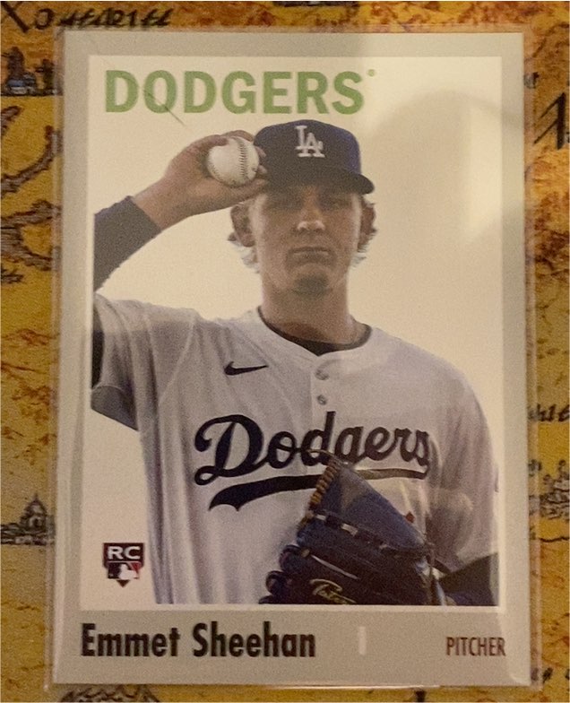 2024 Topps Archives #179 Emmet Sheehan Rookie Card — front