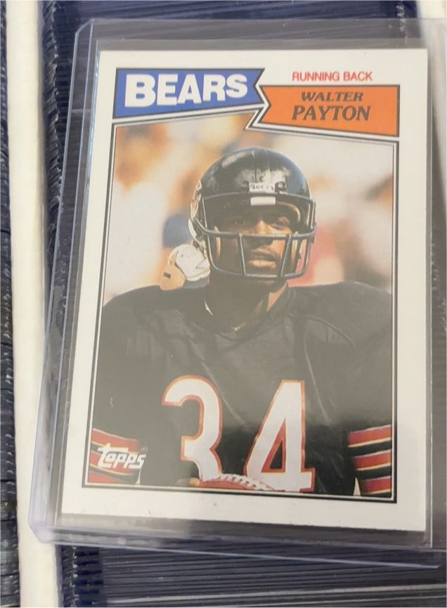1987 Topps #46 Walter Payton — front