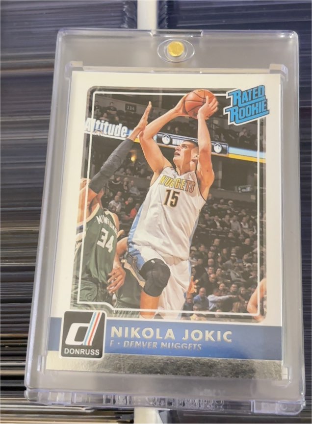 2015-16 Donruss #215 Nikola Jokic — front