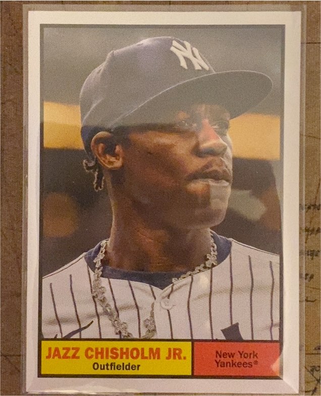 2024 Topps Archives #69 Jazz Chisholm Jr. New York Yankees — front