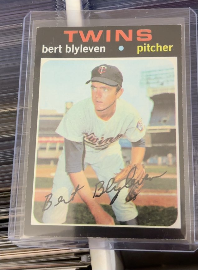 1971 Topps #26 Bert Blyleven — front