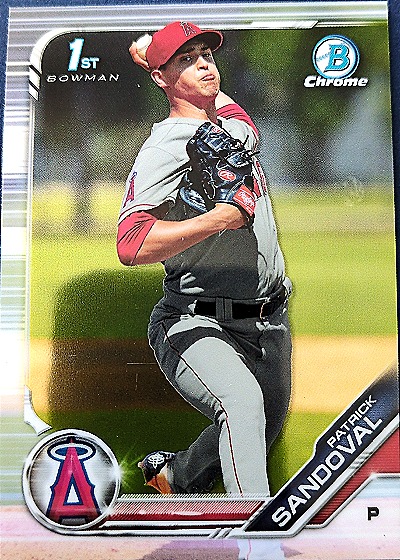2019 Bowman Chrome Prospects #BCP-236 Patrick Sandoval — front