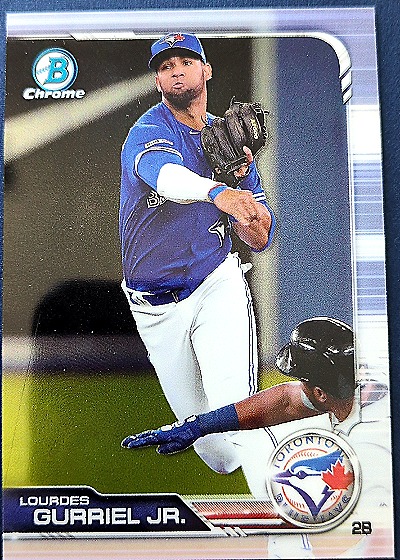 2019 Bowman Chrome #30 Lourdes Gurriel Jr. — front