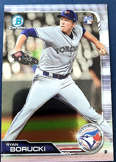 2019 Bowman Chrome #37 Ryan Borucki — front