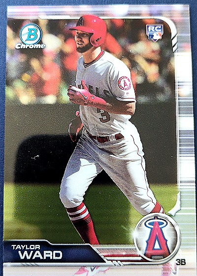 2019 Bowman Chrome #34 Taylor Ward — front
